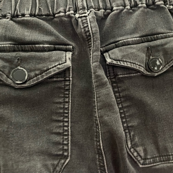 🥑5/$25 Blank NYC Grey Denim Joggers sz 28 - Picture 7 of 8